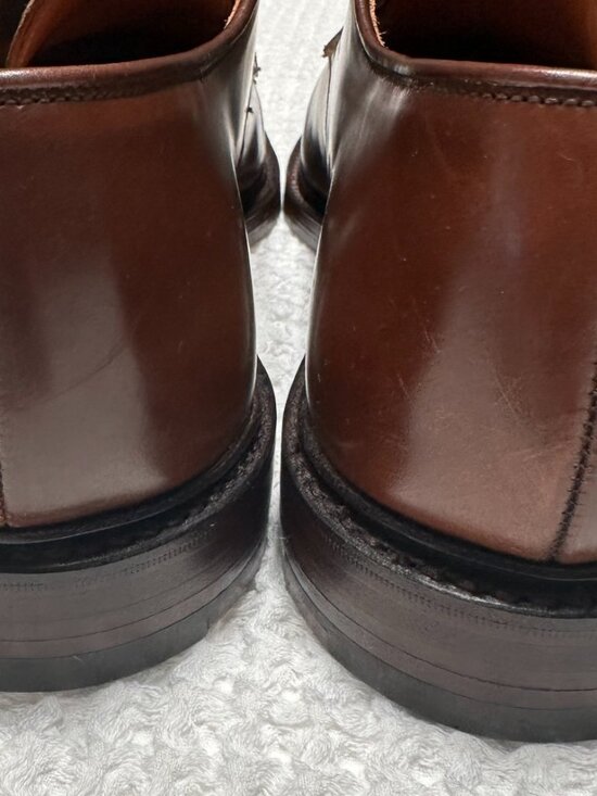 Ralph Lauren Brown Cordovan Dress Shoes
